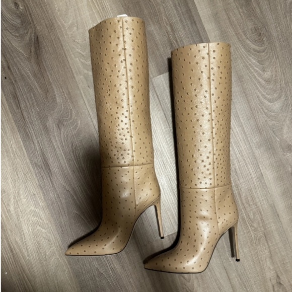 PARIS TEXAS Stiletto 105mm leather boots - Picture 4 of 5